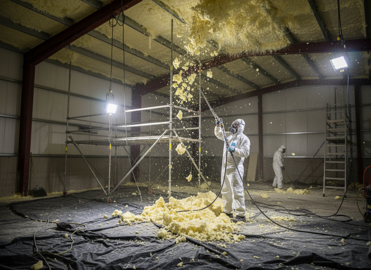 Spray Foam Removal in Bridgnorth