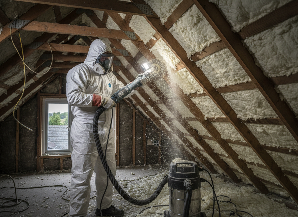 Spray Foam Removal in Shrewsbury